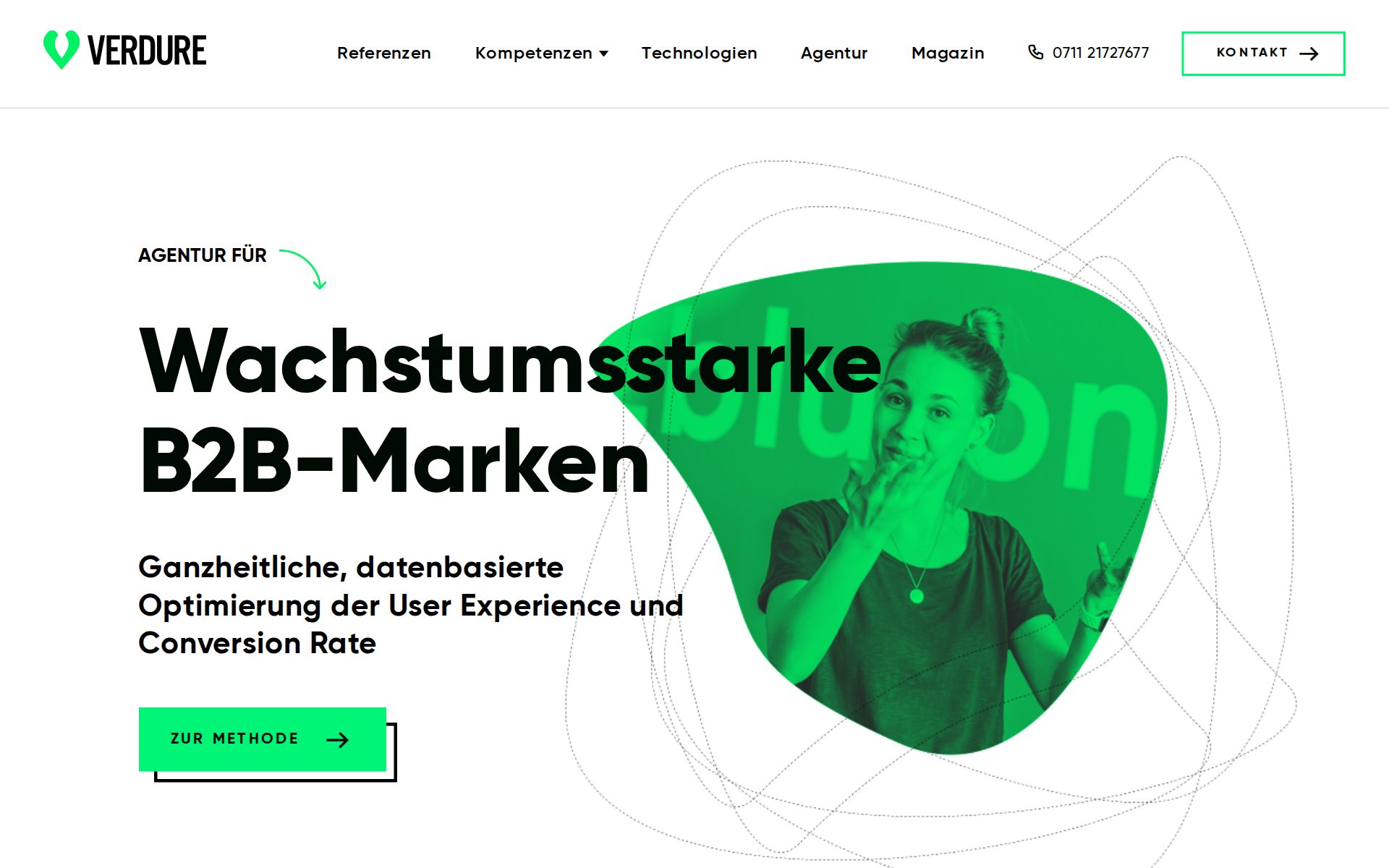 VERDURE — B2B websites & career portals